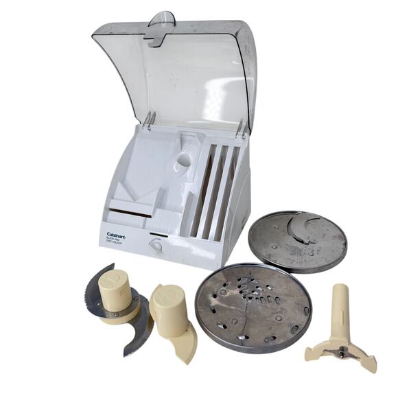 Cuisinart BDH-2 Food Processor‎ Case Safety Disc Blade Storage Holder - White - Picture 5 of 14